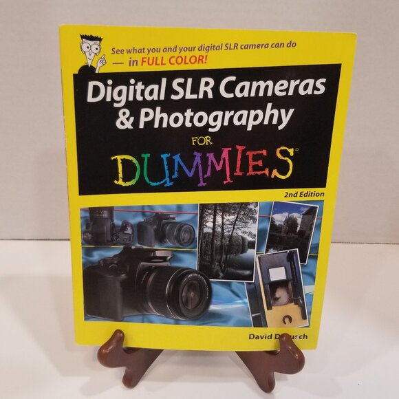 "Digital SLR Cameras & Photography for Dummies" by David D. Busch - VGUC - Picture 1 of 12